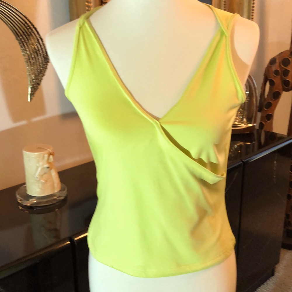 SZ M BALLINGER GOLD SLEEVELESS TANK